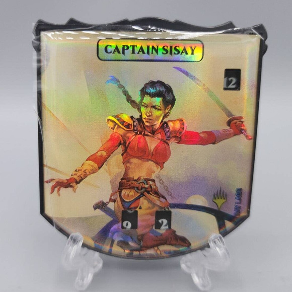 Magic the Gathering Captain Sisay Relic Tokens Legendary Collection MTG Foil - Picture 1 of 6